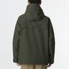Timberland Solid Color Three-In-One Windproof Sports Casual Hooded Jacket Men Jackets Green A696H-U31
