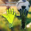 1 Pair Finger Protection Kids Goalie Gloves Anti-Slip Goalkeeper Gloves   Play Football