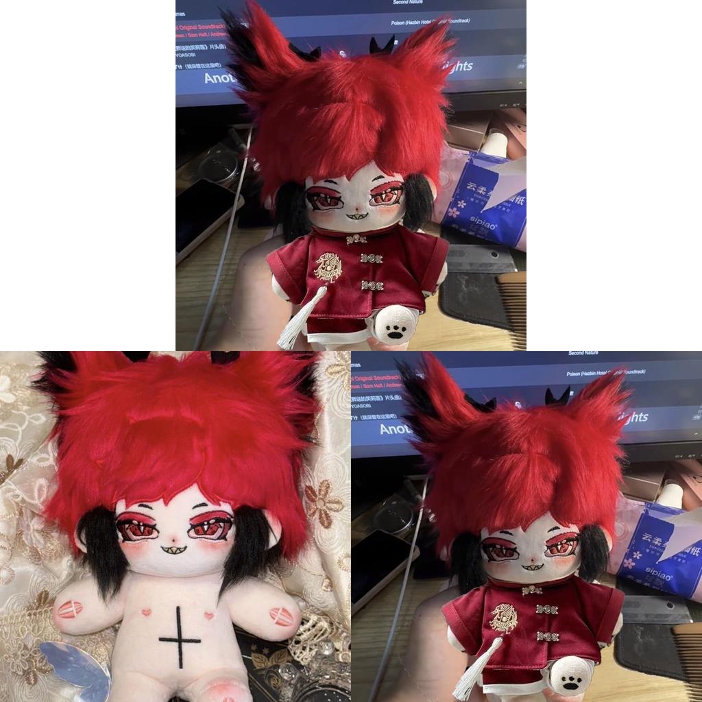 Hazbin Hotel Alastor Radio Demon Plush Doll With Removable Clothing For Teens And Collectors