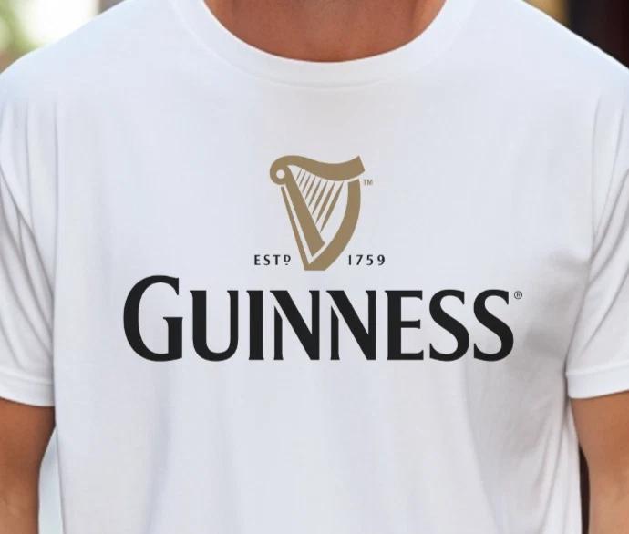 

Guinness Est. 1759 T-Shirt Beer Logo on Premium Comfort Colors Tee S