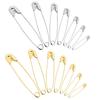 50-200pcs/lot 18/22/26/32/38/45/55mm Safety Pins Metal Clothing Fastening Clip Pin Needles For DIY Crafts Sewing Accessories