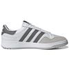 Adidas Originals Team Court Durable Shock Absorption Low-Top Skate Shoes Unisex Sneakers White Gray FY5370