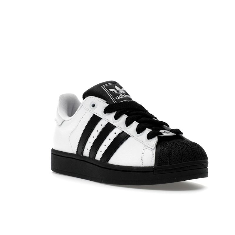 Adidas Superstar 2 White Black Sole Men Sneakers Cloud-White Core-Black JI0124