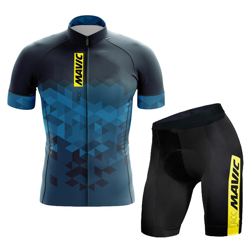 

2026 Short Sleeve Cycling Sets for Men, Triathlon Bib Shorts Suit, Summer Clothing Asian size - S