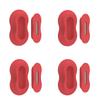 Magnetic Silicone Remote Control Holder Adhesive Sticker Nonslip for Home Office Easy Installation Compatibility