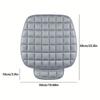 1pc Car seat cushion, anti slip rubber bottom and storage bag, driver's seat rear seat cushion, universal car seat cushion