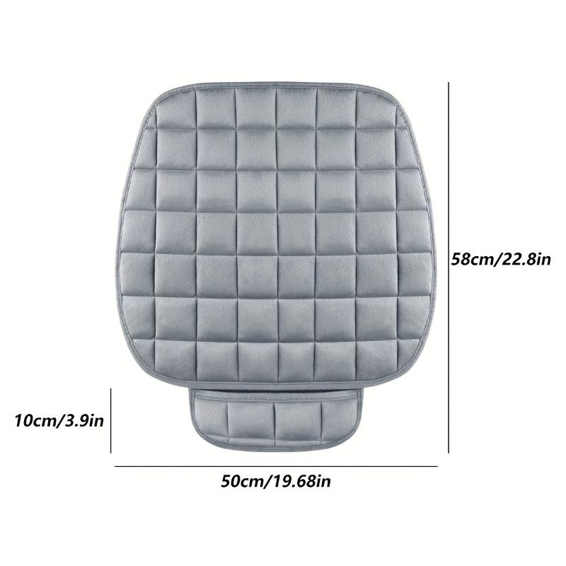 1pc Car seat cushion, anti slip rubber bottom and storage bag, driver's seat rear seat cushion, universal car seat cushion