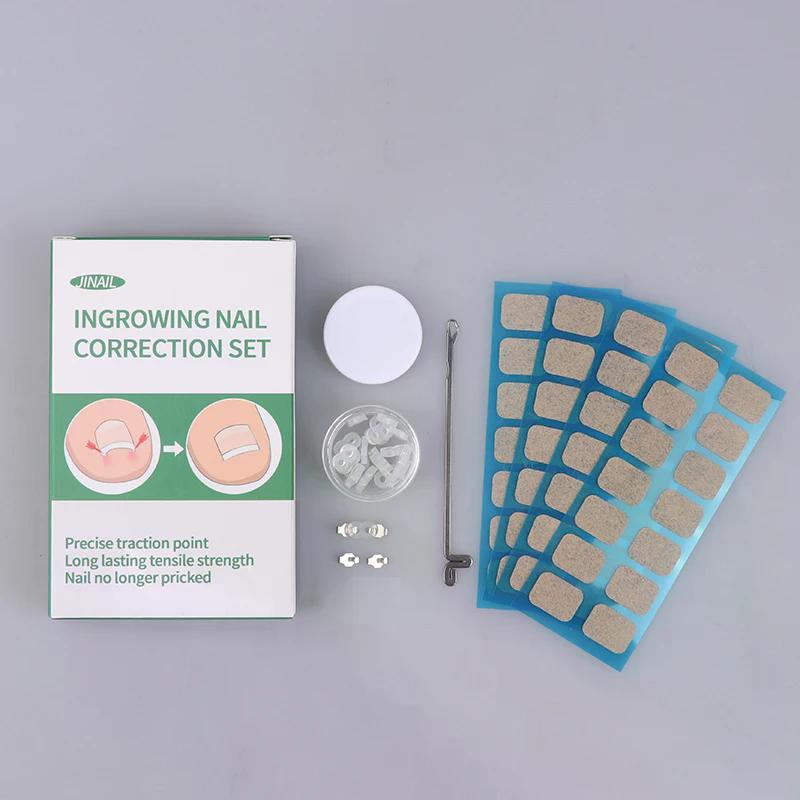 Set Tool 1/2 Ingrown Toenail Corrector Pedicure Recover Embed Treatment Professional Foot Care Correction
