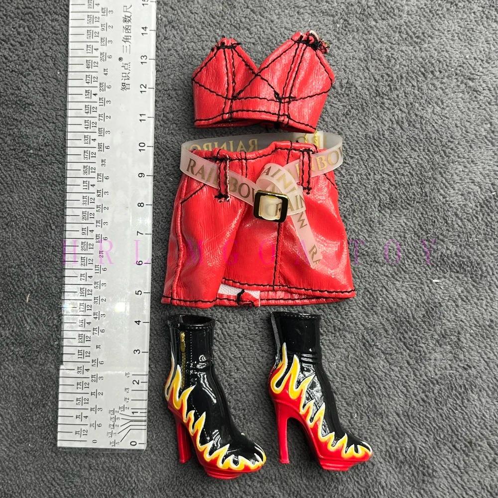 Original Multi Style Rainbow Middle School 28cm Doll Clothes and Shoes Set Fashion Dressing Girls' Holiday Gift Toys