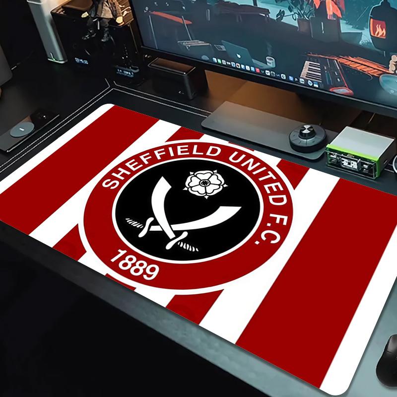 Sheffield United Print Cushion Non-slip Laptop Tablet Big Mousepad XXL Mat Mini PC Playmat With Lock Edge
