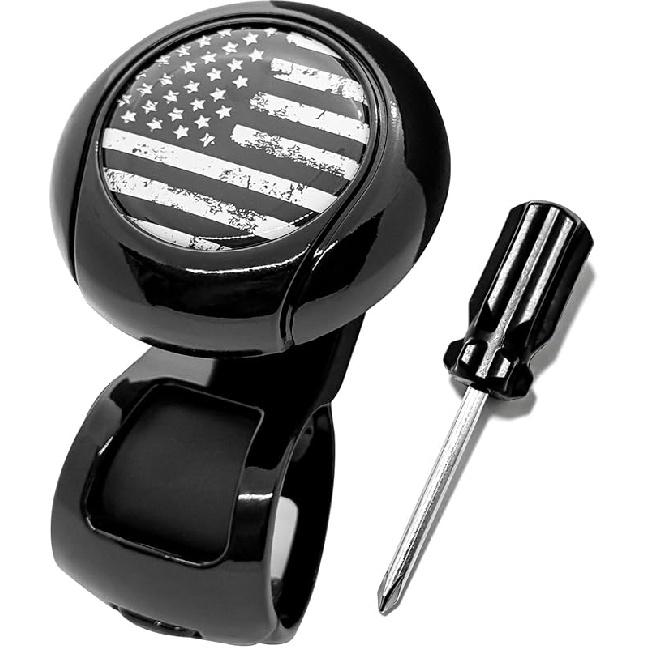 Cute Footprint - Steering Wheel Knob Spinner, Universal Non-Slip - Fit For Cars, Trucks, Boats Rv Bus Tractor & More