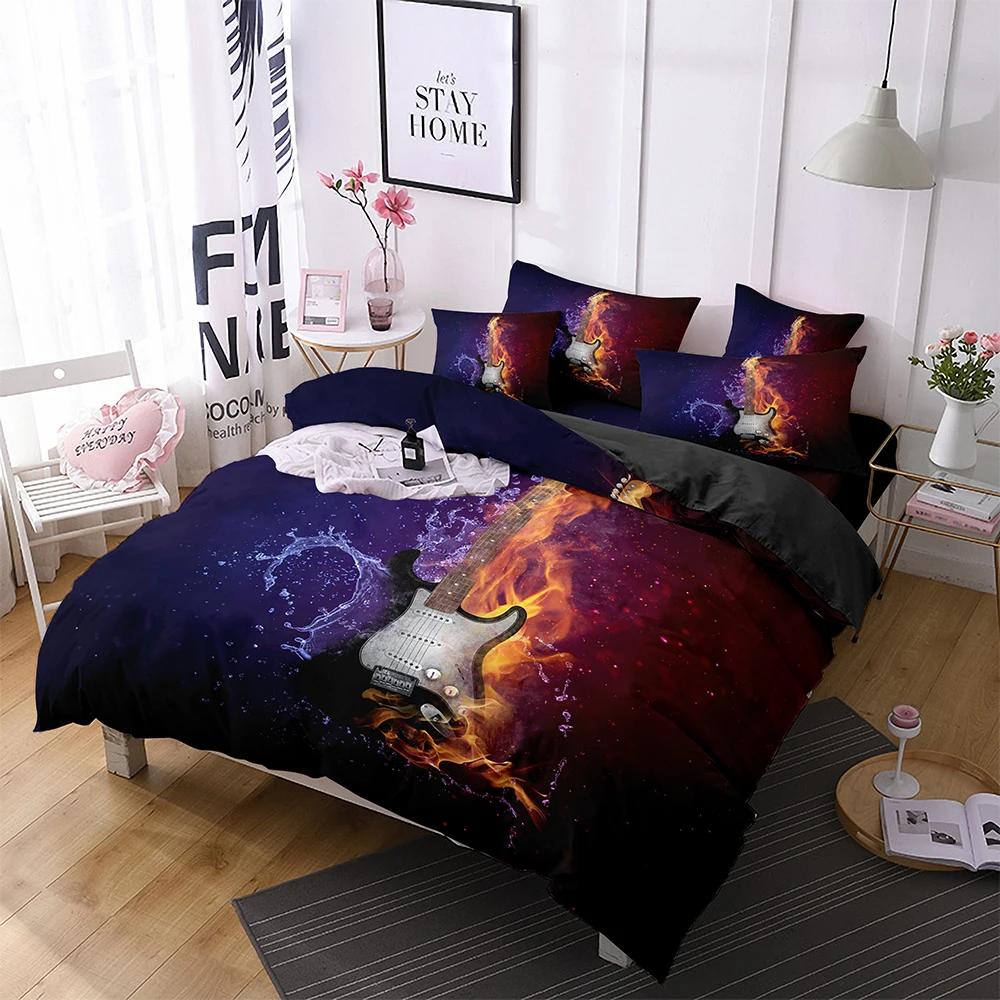 Popolare Set Biancheria da Letto Cantante Stella B-E Copripiumino Set Letto Coperta Federa Piumone king Queen Size Set Biancheria da Letto per Ragazzi Adulti