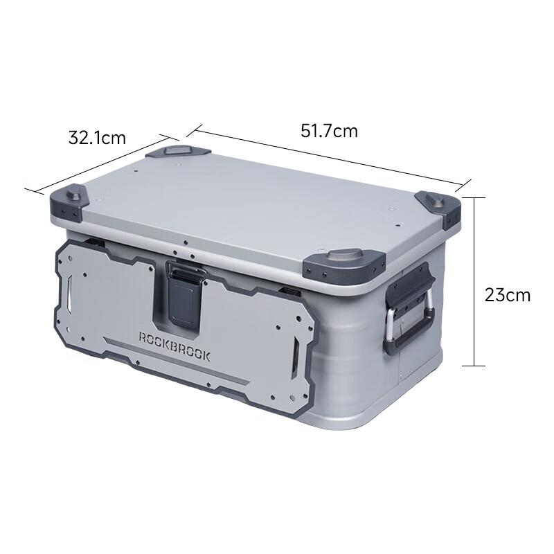 ROCKBROOK Outdoor Aluminum-Magnesium Alloy Storage Box