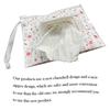 Portable Wet Wipes Case, Reusable & Refillable Travel Wipes Dispenser, Eco-Friendly Handy Baby Wipes Holder, Compact Size 17.8x13.7cm, Cute Cat Design