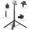 PULUZ 1.4m Action Camera Selfie Stick Tripod Vlog Live Streaming Holder