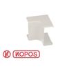 Angle intérieur - KOPOS - Goulotte PVC - 40 x 20 mm - Intérieur - Blanc