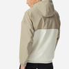 Li-Ning Loose Fit Color Block Half Zip Hooded Jacket Men Jackets Off-White AFDS203-2