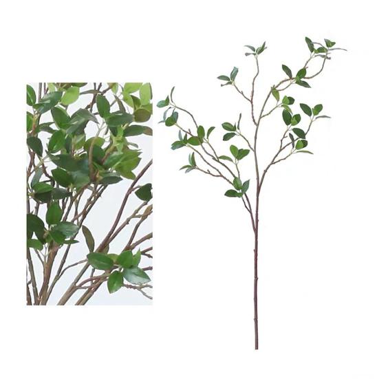 Fake Plant Non-fading Household Stuff Increase Vitality Living Room Decoration Camellia Leaf Attractive DIY Increase Vitality
