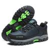 Outdoor Hiking Shoes Men Lace-up Anti-slip Wear-resistant Casual Sports Shoes Men Shock-absorbing Breathable Low-top Shoes Men
