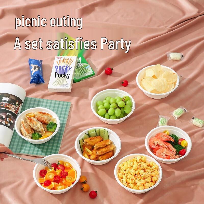 Meiliya Einweg-Bagasse-Schüsseln