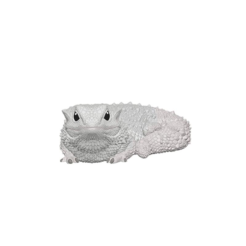Genuine CANDY TOY Figure Small Scale Model Handheld Little Cute Friend Cynops Eublepharis Macularius Action Figure Model Toys