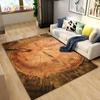3D Wood Grain Area Rug,Carpet Rug for Living Bedroom Sofa Doormat Decoration,Kitchen Hallway Balcony Kid Play Non-slip Floor Mat