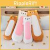 Plush Rilakkuma Bed Headboard Pillow With Soft Short Plush For Dorm Room Bedside Decor
