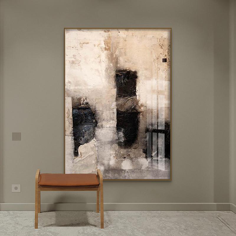 Nordic Poster Natural Landscape Picture Abstract Woman Line Wall Art Canvas Prints Sandy Beach Grass Painting Modern Home Decor