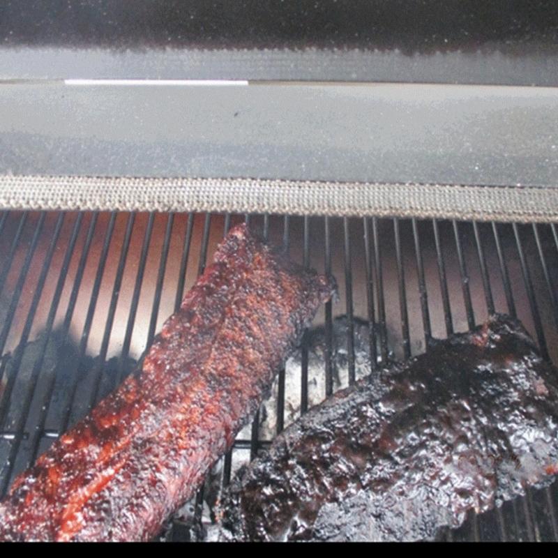 BBQ Dichtungen Hohe Temperatur Grilldichtung Fasermaterial für Grillgrills