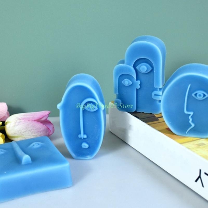 24TE Abstract Decoration Silicone Mold Epoxy Resin DIY Ornaments Making