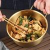 Stainless Steel Noodles Bowl Thickened Fruit Salad Bowls Multi-purpose Food Containers  Cooking