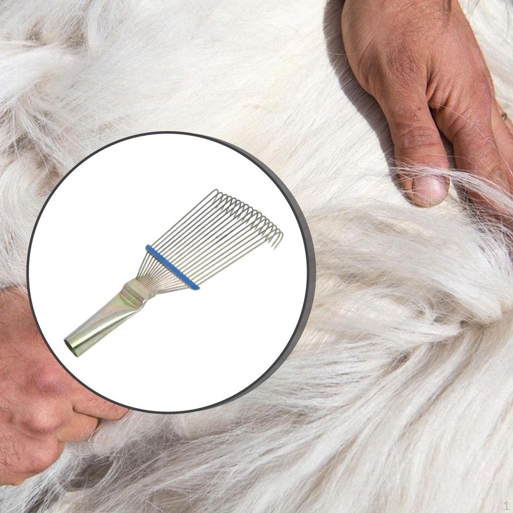 Horse Hair Grooming Comb ,Rake, Livestock Brush Rake, Versatile Bull Tool,