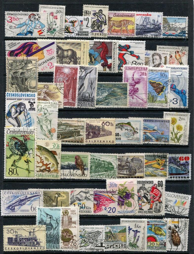 Tschechoslowakische Briefmarken Porto 50 Verschiedene Echte Gestempelte Postmarken Sammlerbriefmarken Für Scrapbooking Zubehör