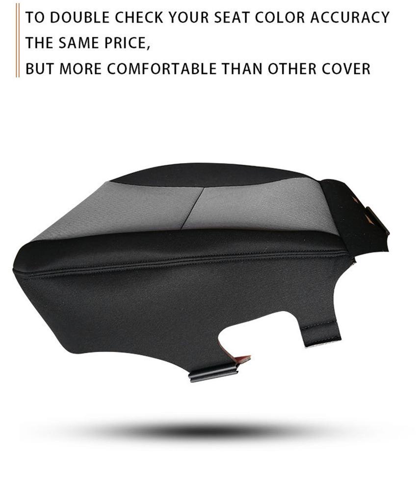 Front Left Driver Bottom Cloth Seat Cover For Chevy Silverado 1500 2500HD 3500HD