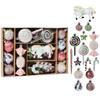 32PCS Christmas Ornaments Ball Decorations - Dessert Pendant Tree Candy Set For Wedding Decoration Holiday Birthday Party