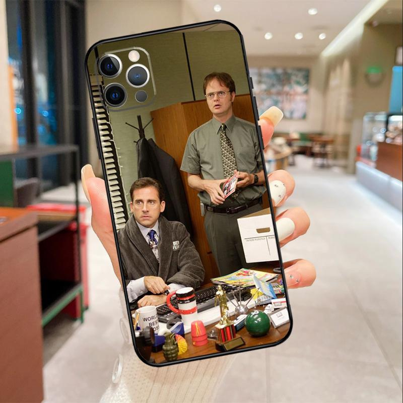 

TV The Office Michael Scott Phone Case For iPhone 16 15 14 11 12 13 17 Pro Max mini 15 Plus 16e 17 Air Protective Cover iPhone 13 Pro