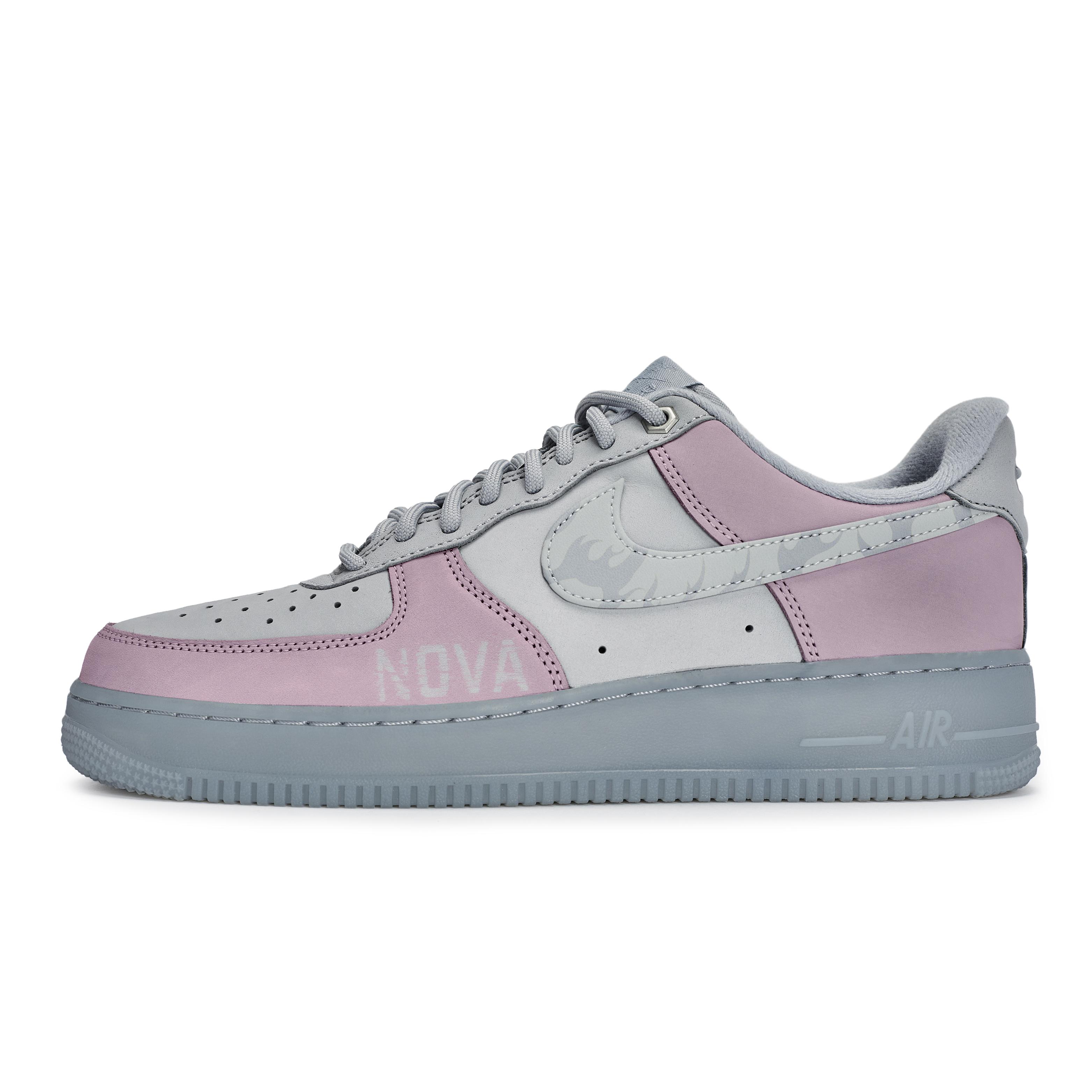 

Nike Air Force 1 ATHS Ash Nebula Abrasion Resistant Low top Skateboard Shoes Men s Gray Pink CJ9179-002(TeamR-) 40