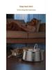 4L Stainless Steel Cat Water Fountain with Window, Automatic Filtration & Purification