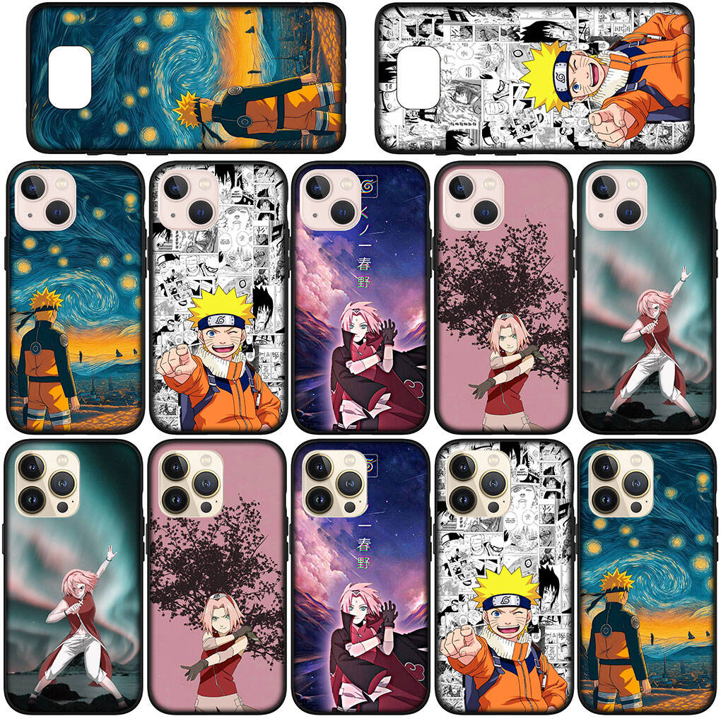 For Samsung Galaxy S25 S24 S23 S22 Ultra FE Plus A17 A37 A57 A56 A55 A06 A16 A15 A36 A26 A35 A05 A25 A54 A34 Phone Case Naruto Haruno Sakura Cover