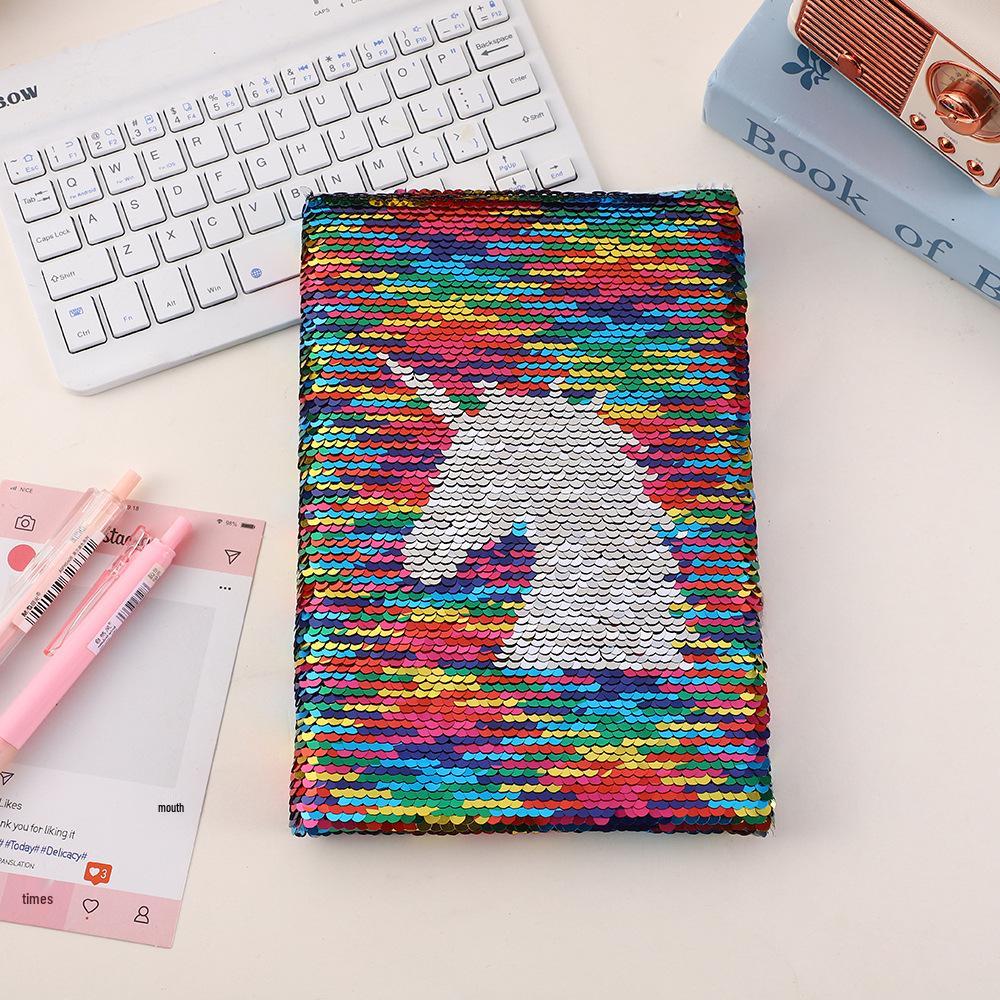 Enchanting Sequin Style Notebook: Exquisite Patterns for DIY Journaling & Student Notes