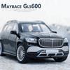 1:24 GLS Třída GLS600 Slitina Model Auta Diecasts Kovová Hračka Auto Model Kolekce Zvuk Světlo Vysoká Simulace S Hračky Dárek