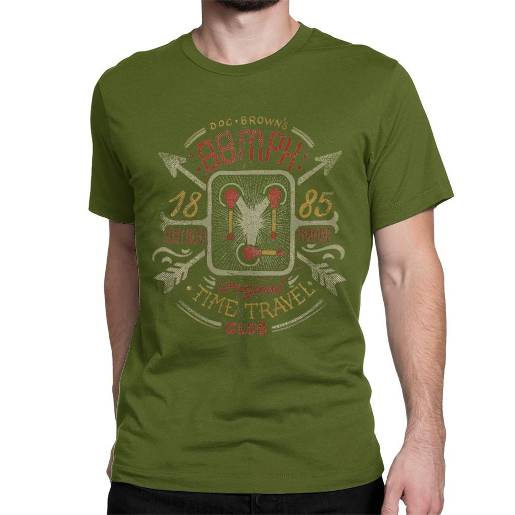 Humorous 88 MPH Back To The Future T-Shirt Men Women Pure Cotton T Shirts Movie Series Short Sleeve Tee Shirt Birthday Gift Tops