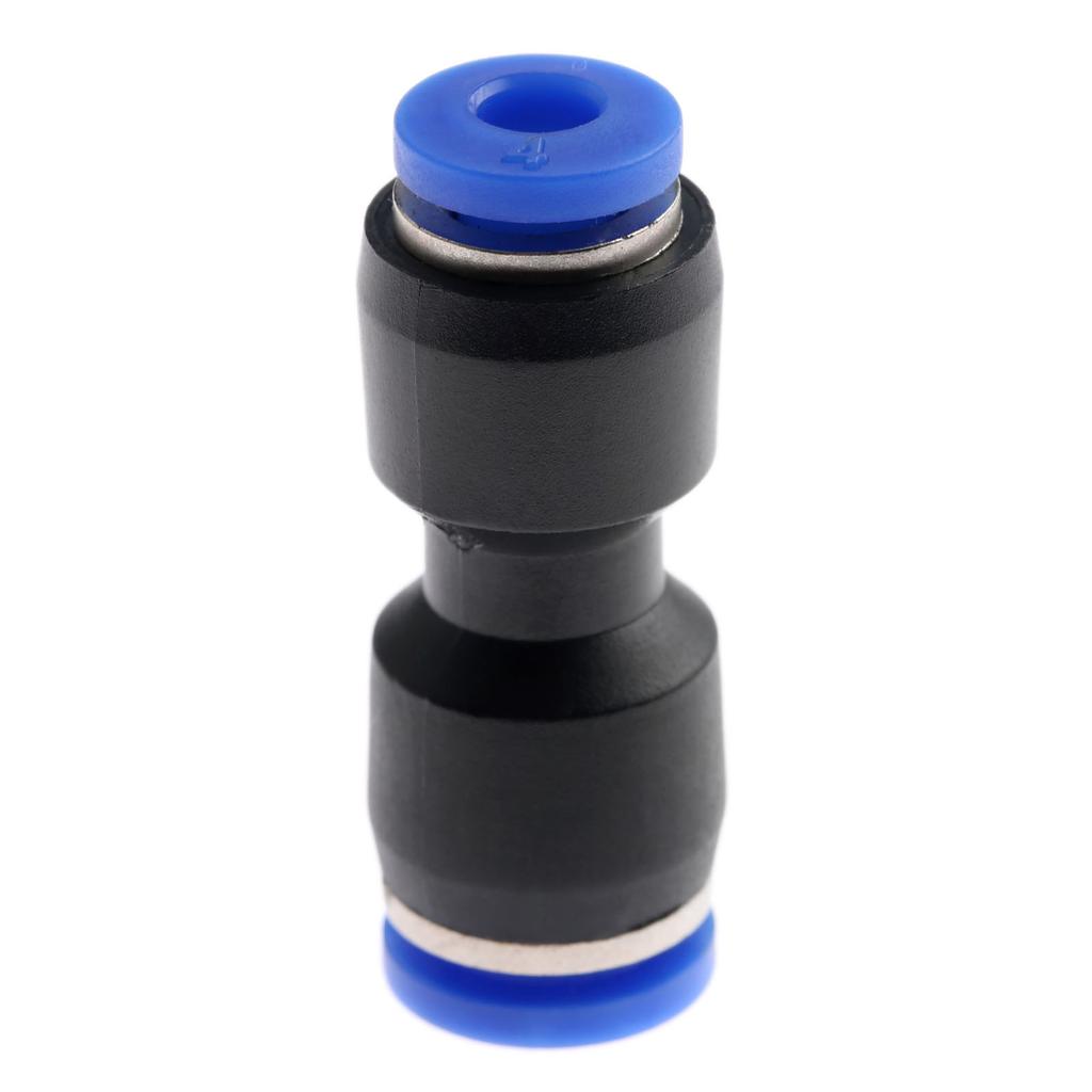 1Pc Plastic Pneumatic Fittings Push in Straight Reducer Connectors Water Hose Quick Connect for Air/Vacuum Water Hose 2 Ways