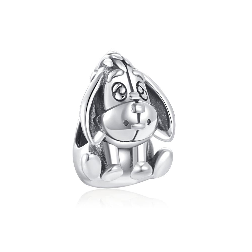 925 Silver Stitch Dumbo Mickey Snow White Charms Beads Fit Bracelet DIY Accessories Gifts