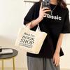 Small /Large Canvas Lunch Box Lady Food Storage Bags Lunch Bag Handbag Pouch Picnic Tote Small Handbag Dinner Container