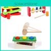 Wooden Pounding Toy For Kids Handeye Coordination Educational Game For Early Learning