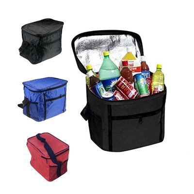 Bag Lunch Shoulder Cooler Insulated Box Picnic Tote Strap Camping Thermal