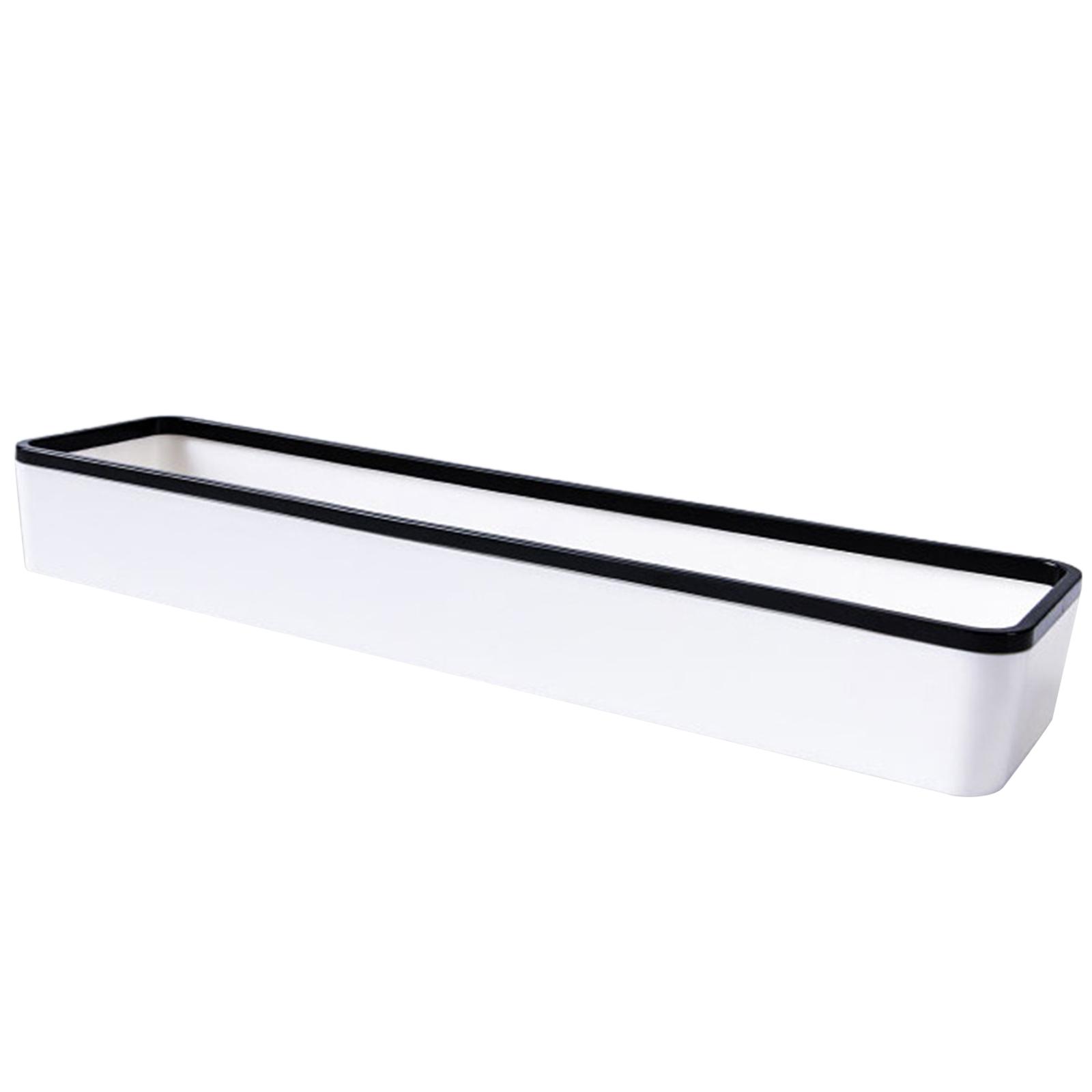 

Практичная полка для ванной комнаты, удобный держатель для органайзеров для хранения вещей, удобная полка для ванной комнаты для аккуратной организации и хранения вещей чёрный