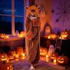 Comfortable Loungewear for Women Halloween Wearable Blanket Hoodie, Cozy Hooded Highland Cow Cape, Soft Festive Winter Throw Plush Sloth Black