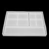 DIY Crystal Epoxy Tray Mold Reusable Easy To Demold Multi Grid Jewelry Box Molds